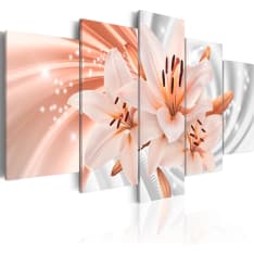 Artgeist Coral Lilies taulusetti
