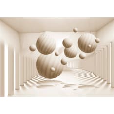 Artgeist Beige Balls fototapetti