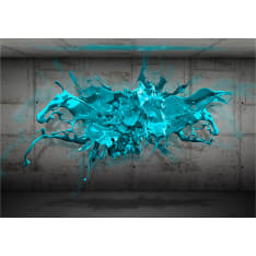 Artgeist Blue Ink Blot fototapetti