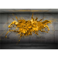 Artgeist Yellow Splash fototapetti