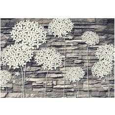 Artgeist Stones Flowers fototapetti