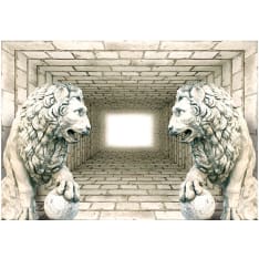 Artgeist Chamber Of Lions fototapetti