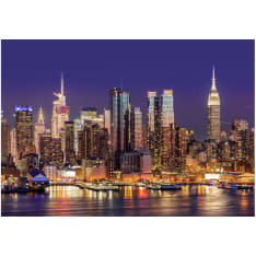 Artgeist NYC: Night City fototapetti