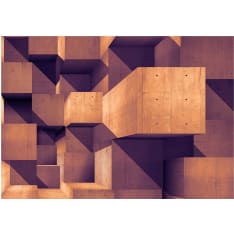 Artgeist Sunset Over The Concrete City fototapetti