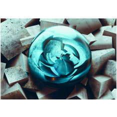 Artgeist Blue Glow fototapetti