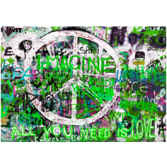 Artgeist Green Graffiti fototapetti