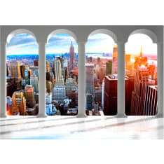 Artgeist Pillars and New York fototapetti