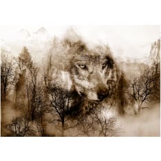 Artgeist Mountain Predator (Brown) fototapetti