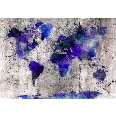 Artgeist World Map: Ink Blots fototapetti