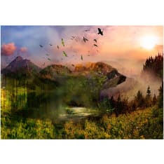 Artgeist Bear in the Mountain fototapetti