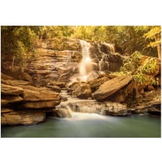 Artgeist Sunny Waterfall fototapetti