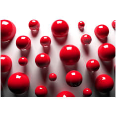 Artgeist Red Balls fototapetti
