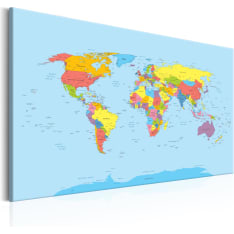 Artgeist Rainbow Geography taulu