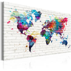 Artgeist Modern Style: Walls Of The World taulu