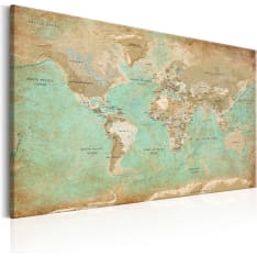 Artgeist World Map: Celadon Journey taulu