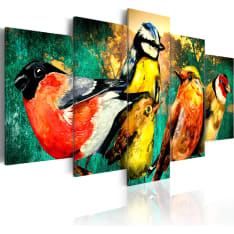 Artgeist Birds Meeting taulusetti