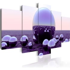 Canvas Print - Purple Balls