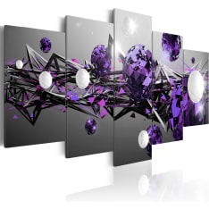 Canvas Print - Purple Solar System