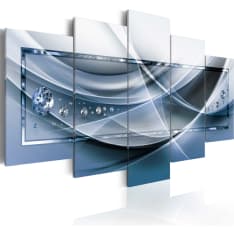 Canvas Print - Blue Rays