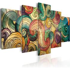 Artgeist Colourful Waves taulusetti