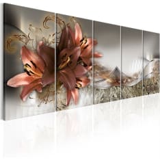 Artgeist Lilies And Abstraction taulusetti