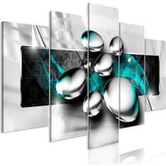 Artgeist Shiny Stones  Wide Turquoise taulusetti