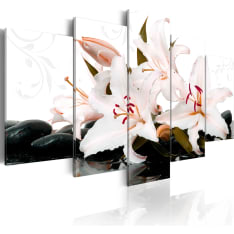 Artgeist Zen Stones And Lilies taulusetti