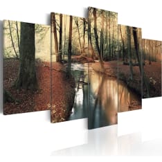 Artgeist Brown Autumn: Forest taulusetti