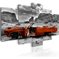 Artgeist Orange Car taulusetti