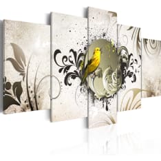 Artgeist Yellow Bird taulusetti