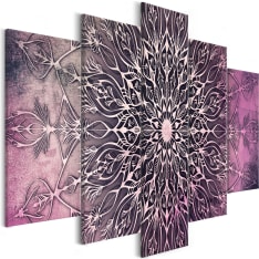 Artgeist Center  Wide Pink taulusetti