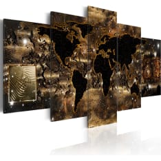 Canvas Print - World of bronze