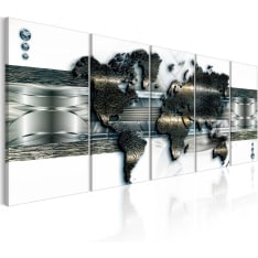 Artgeist Three-Dimensional Map taulusetti