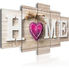 Artgeist Home: Pink Heart taulusetti