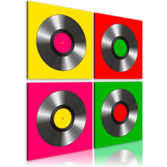 Artgeist Vinyylit: Pop Art taulusetti