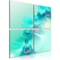 Artgeist Sky-Sininen Orkideat taulusetti