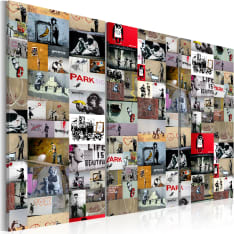 Artgeist Art Of Collage: Banksy Iii taulusetti