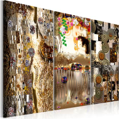 Canvas Print - Mom with Child (3 Parts)