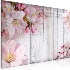 Artgeist Flowers On Boards  taulusetti