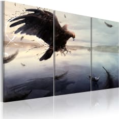 Artgeist Eagle Above The Surface Of A Lake taulusetti