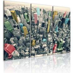 Artgeist New York, Black&White&Colors taulusetti