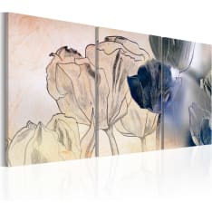 Artgeist Sketch Of Tulips taulusetti