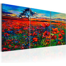 Artgeist Valley Of Poppies taulusetti