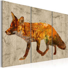 Artgeist Fox In The Wood taulusetti
