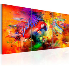 Artgeist Colourful Parrot taulusetti