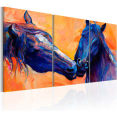 Artgeist Blue Horses taulusetti