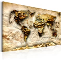 Artgeist Map: Leonardo Da Vinci Inspiration taulu