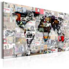 Artgeist Map: Banksy Inspiration taulu