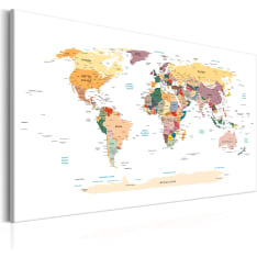 Artgeist World Map: Travel Around The World taulu