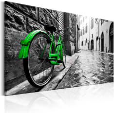 Artgeist Vintage Green Bike taulu